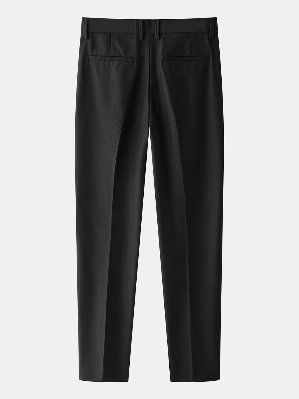 Linen Textured Knit Shirt & Slim Fit Tapered Trousers