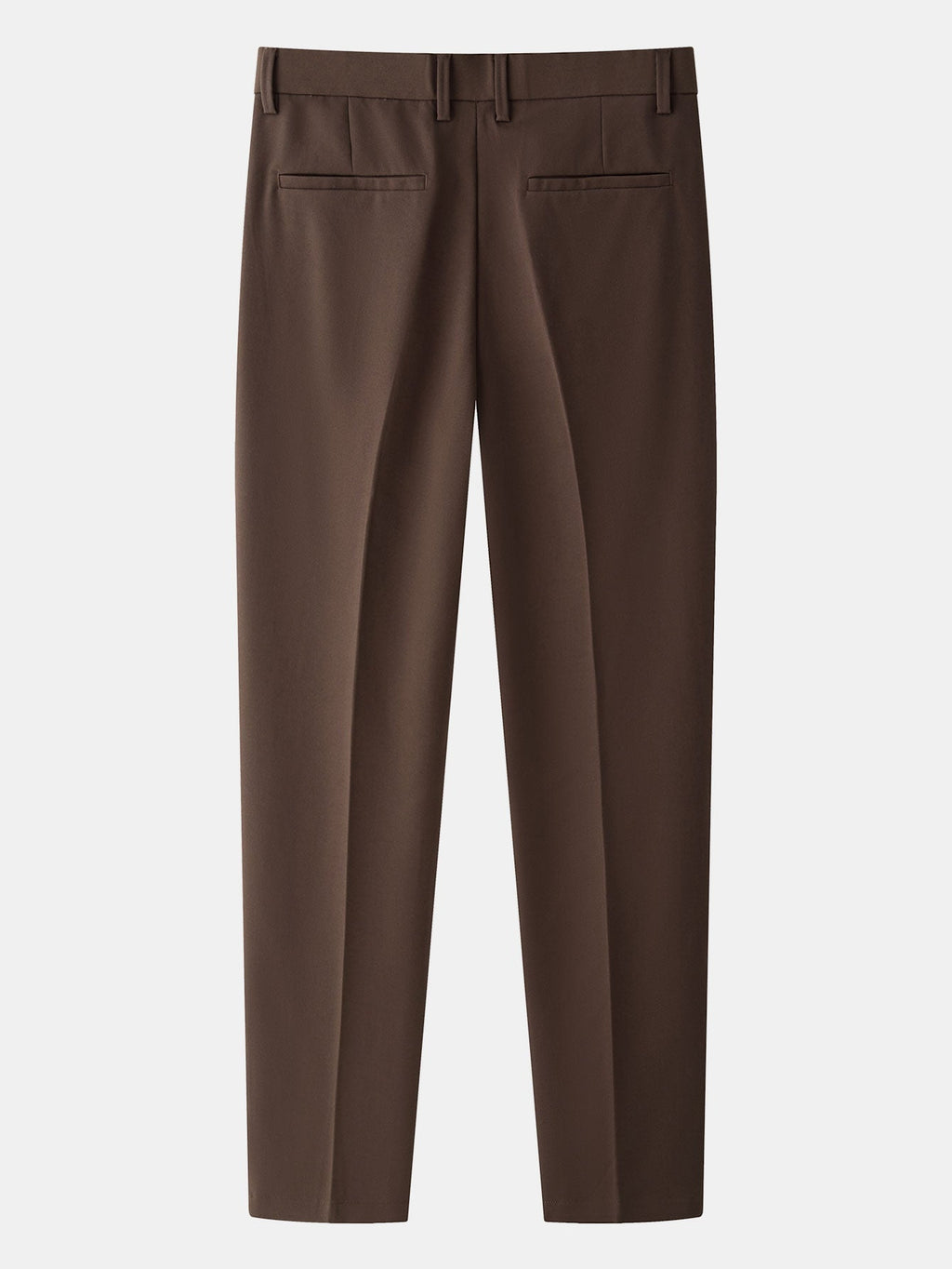 Linen Textured Knit Polo & Slim Fit Tapered Trousers