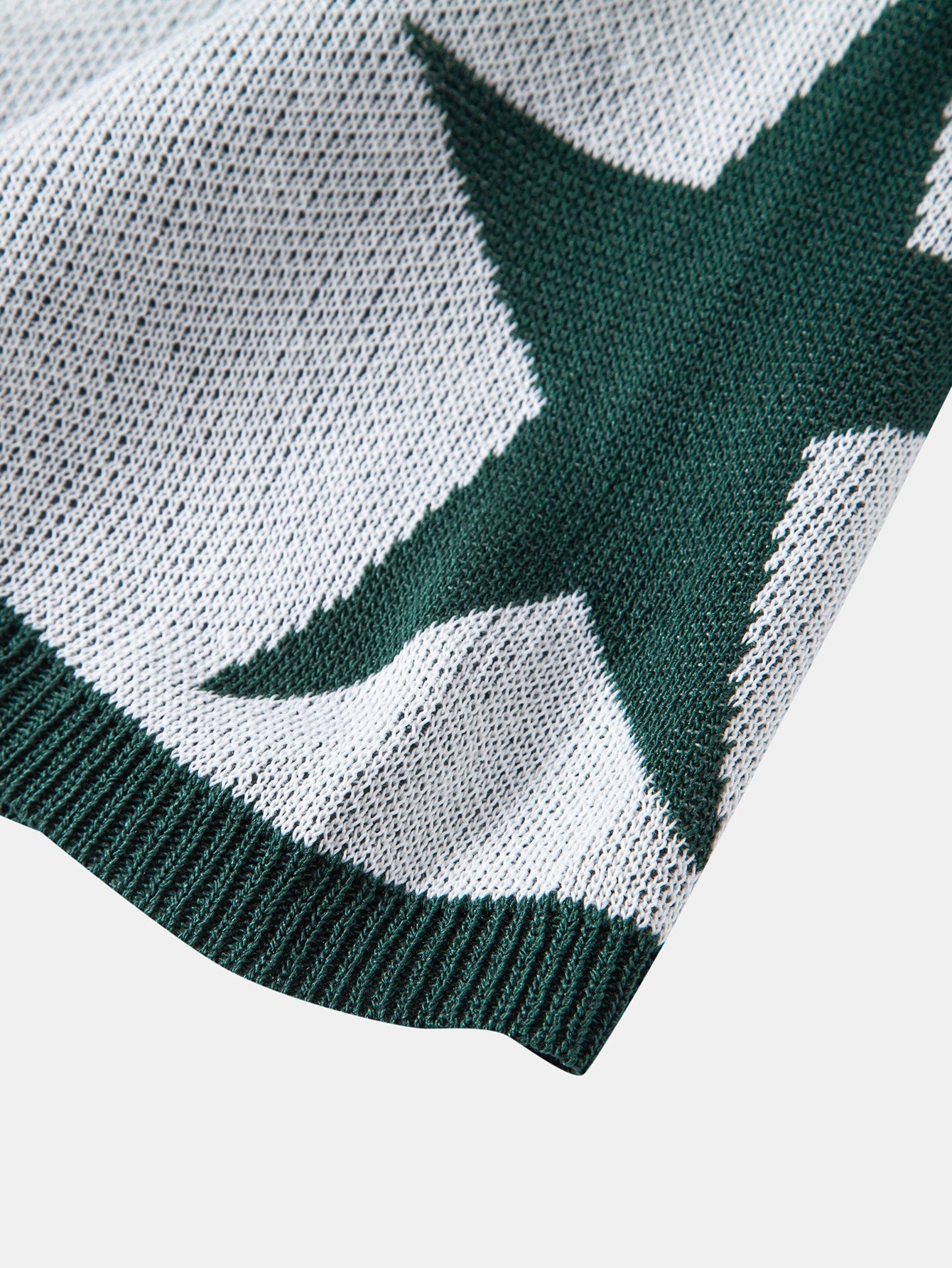 Contrast Number 7 Knit T-Shirt