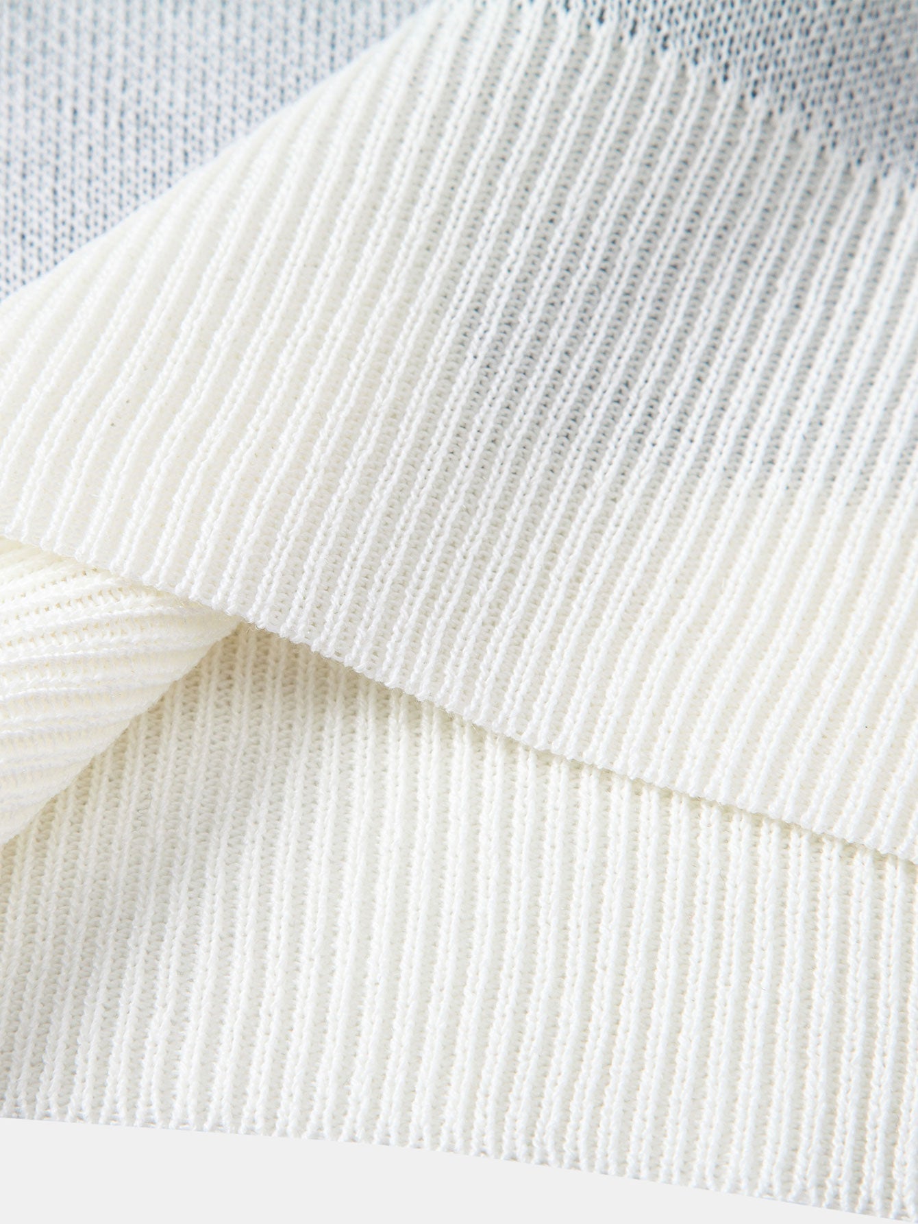 Contrast Number 7 Knit T-Shirt