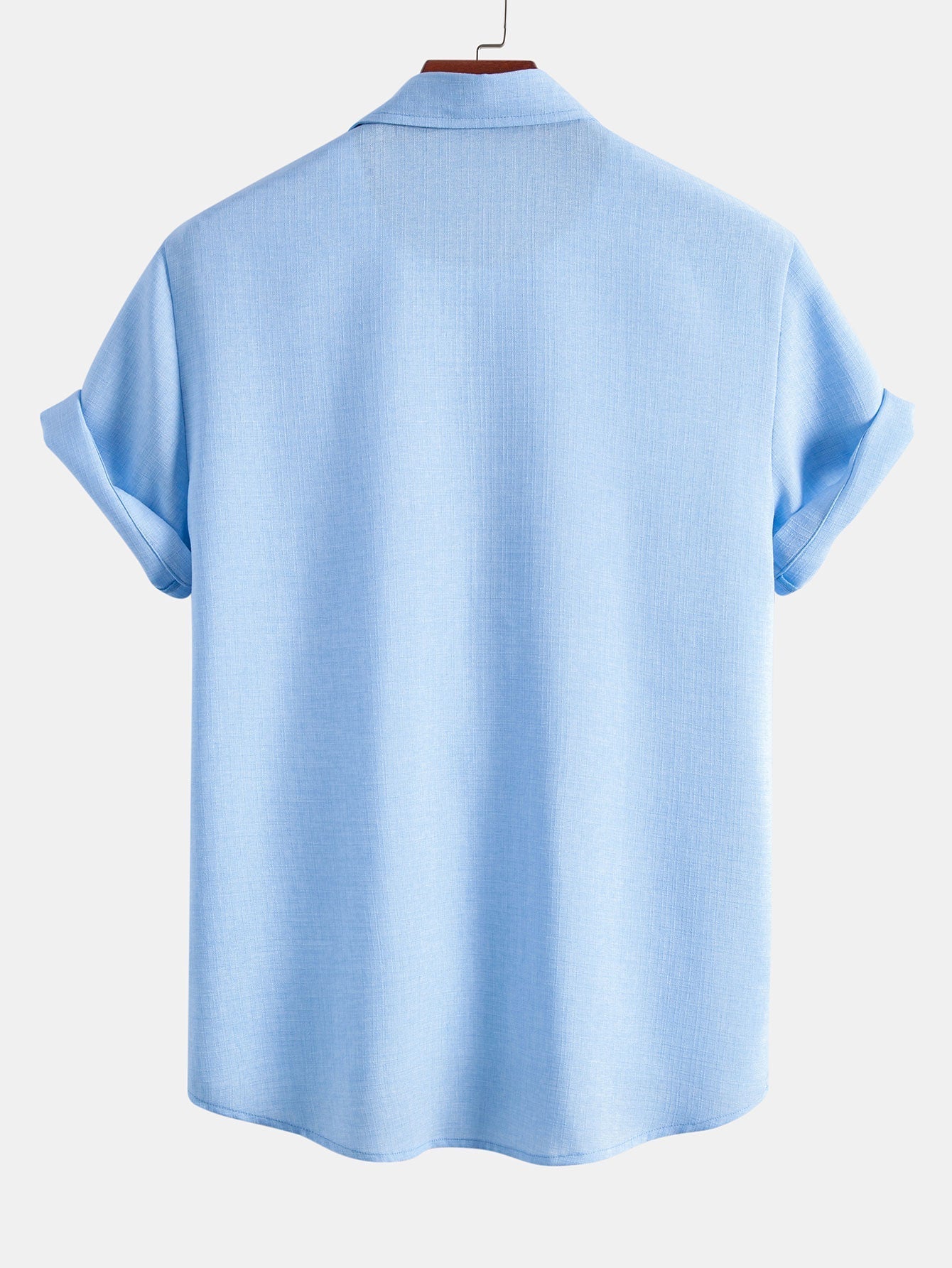 Linen Look Button Up Shirt