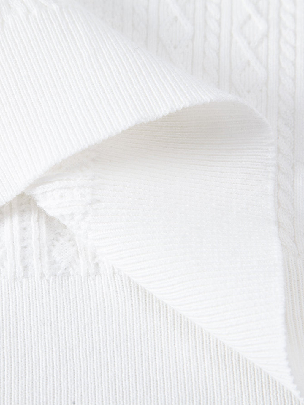 Geometric Jacquard Knit Polo & Slim Fit Tapered Trousers